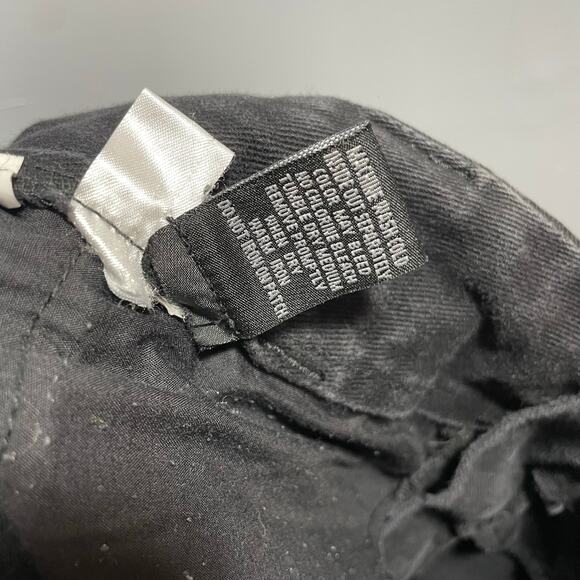 VTG 90s Marithe Francois Girbaud Black Skater Distressed Wide Leg Jeans Men's 40 - Picture 10 of 10